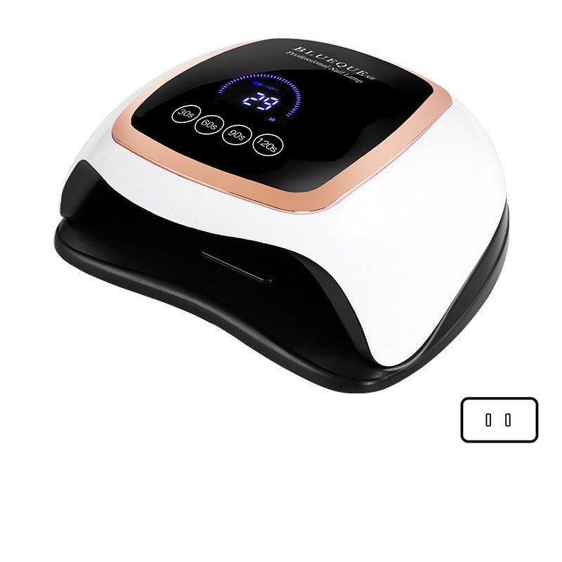 BLUEQUE Nail Lamp – UV/LED Gel Polish Curing Light for Manicures